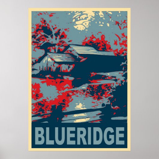 Blueridge Mountains VA, Mabry Mill Poster (Voorkant)