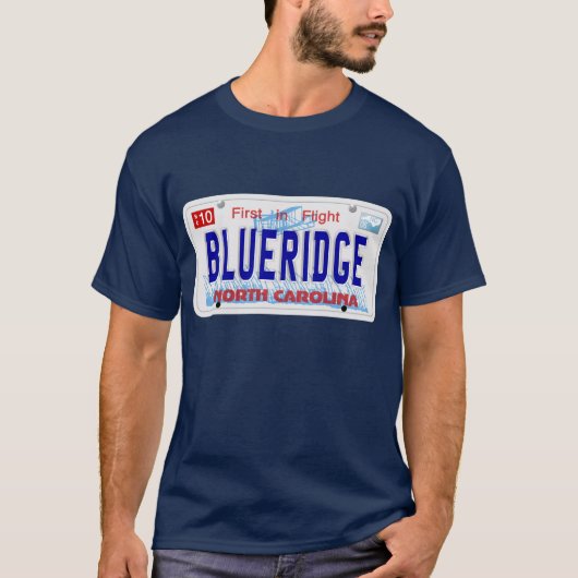 BLUERIDGE - NC-Bord T-shirt (Voorkant)