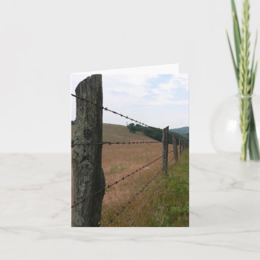 BlueRidge Notecard Kaart (Voorkant)