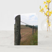BlueRidge Notecard Kaart (Gele Bloem)