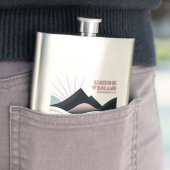 Bluerock Wildland Provinciaal Park Gekleurde heuve Flacon (Voorbeeld)