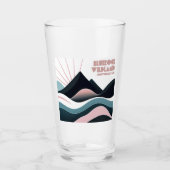 Bluerock Wildland Provinciaal Park Gekleurde heuve Glas (Voorkant)