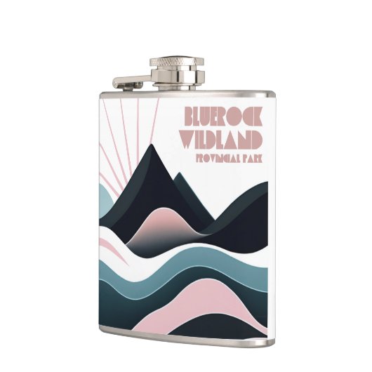 Bluerock Wildland Provinciaal Park Gekleurde heuve Heupfles (Links)