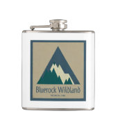 Bluerock Wildland Provinciaal Park Rustiek Heupfles (Voorkant)