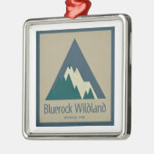 Bluerock Wildland Provinciaal Park Rustiek Metalen Ornament (Links)