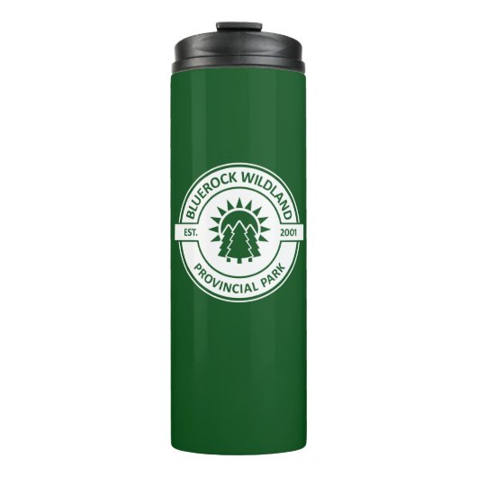 Bluerock Wildland Provincial Park Sun Trees Thermosbeker (Voorkant)