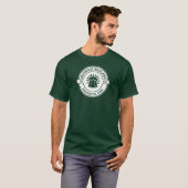 Bluerock Wildland Provincial Park Zon Bomen T-shirt (Voorkant volledig)