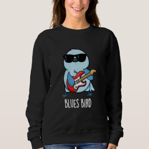 Blues Bird grappige muziek woordspeling Trui