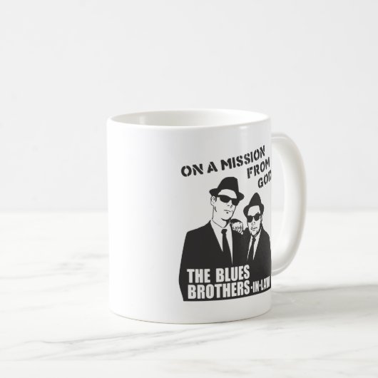 Blues Brothers in Law mok (Voorkant rechts)