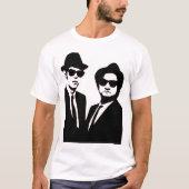 Blues Brothers Jake and Elwood T-shirt (Voorkant)