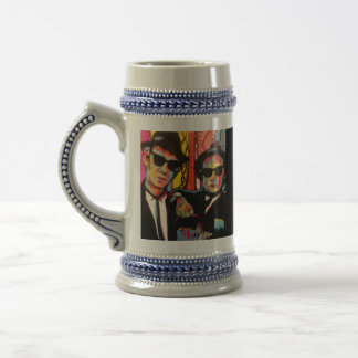 Blues Brothers Pop Art Heren Das Vaderdag Cadeau Bierpul
