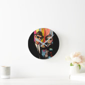 Blues Brothers Retro Pop Art Wandklok (Huis)
