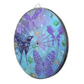 Blues Butterflies Dartbord (Voorkant Rechts)