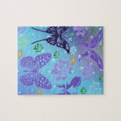 Blues Butterflies Legpuzzel (Horizontaal)