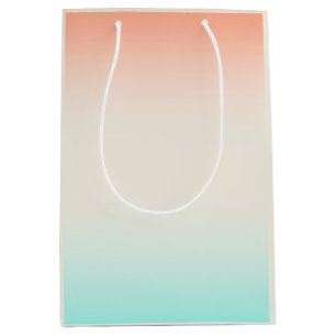Blues Coral Linen Mengels Medium Cadeauzakje