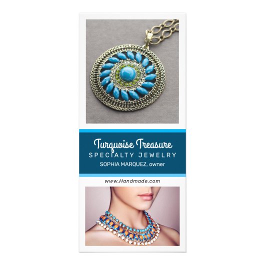 Blues Creative Marketing Rack Kaart (Voorkant)