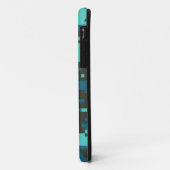 Blues Digital Camo Pattern Case-Mate iPhone Case (Achterkant/links)