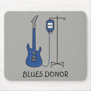 Blues Donor Guitar Muismat