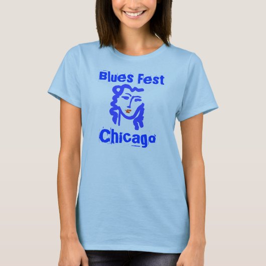 Blues Fest, Chicago T-shirt (Voorkant)