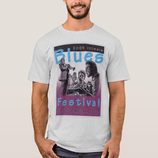 Blues Festival T-shirt (Voorkant)