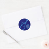 Blues gitaar Stickers (Envelop)