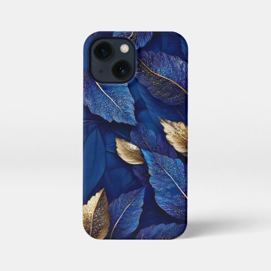 Blues glossy  iPhone hoesje (Achterkant)