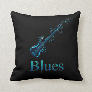 Blues Guitar Black Music Sierkussen