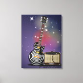 Blues Guitar Canvas Afdruk (Voorkant)