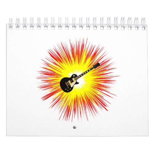 Blues Guitar Flash Kalender (Hoes)