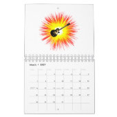 Blues Guitar Flash Kalender (Mar 2027)
