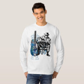 blues guitar man t-shirt (Voorkant volledig)