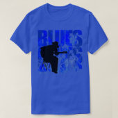Blues Guitar T-shirt (Design voorkant)