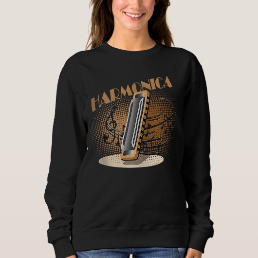Blues Harmonica mondorgel harmonicist Tank Top (Voorkant)