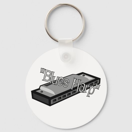Blues Harp Sleutelhanger (Voorkant)