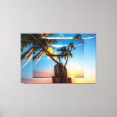 Blues Himmel Canvas Afdruk (Voorkant)