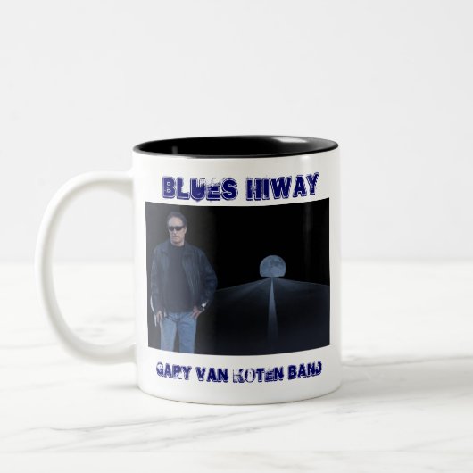 Blues Hiway 1 Tweekleurige Koffiemok (Links)