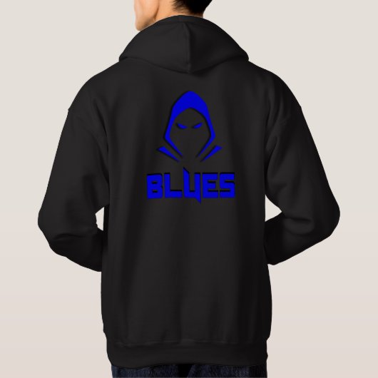 BLUES HOODIE (Achterkant)