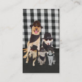 Blues Labs & Cool Cats van Myrtie Visitekaartje (Achterkant)