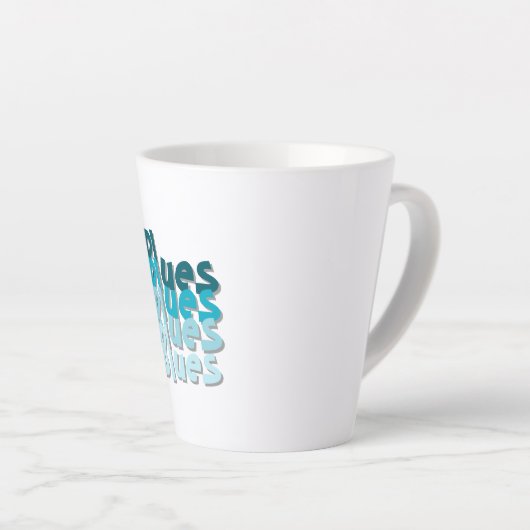 Blues Latte-Mok Latte Mok (Rechterhoek)