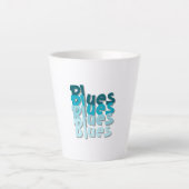 Blues Latte-Mok Latte Mok (Voorkant)