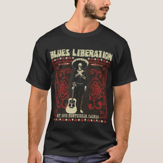 Blues Liberation T-shirt (Voorkant)