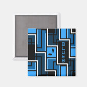 Blues magnet (Voorkant / Achterkant)