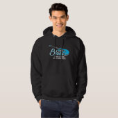 Blues Music Band Harmonica Teacher Hoodie (Voorkant volledig)