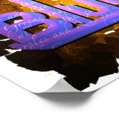 Blues Music Poster (Hoek)