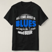 Blues Music T-shirt (Design voorkant)