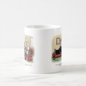 Blues musicus in therapie koffiemok (Center)