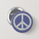 Blues Peace Sign Button (Voorkant /achterkant)