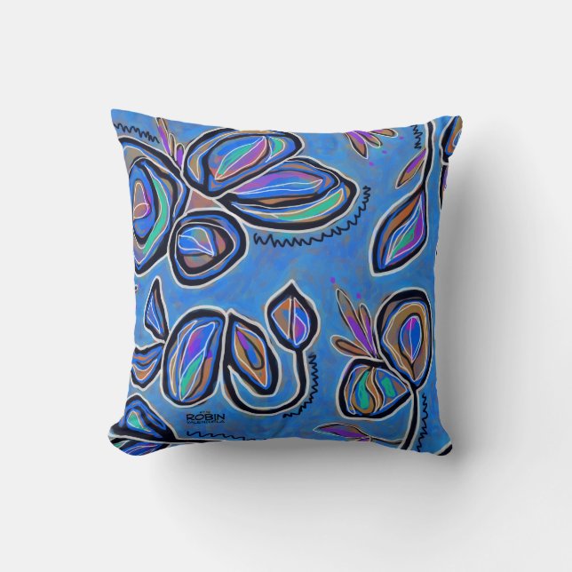 Blues Pillow Kussen (Voorkant)