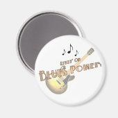 Blues Power Magnet (Voorkant / Achterkant)