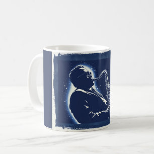 Blues Saxofonist Pop Art Musici Muziek Koffiemok